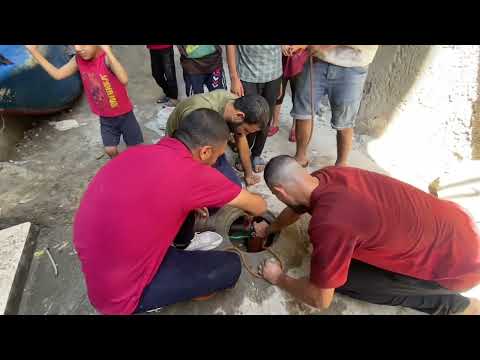 صيانة وتشغيل البير التاسعة والخمسون على نفقة كريمة من عائلة محرزي علوي من المغرب