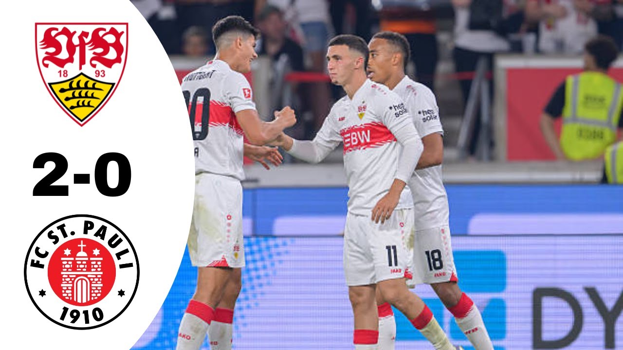 VfB Stuttgart 2-0 St Pauli Highlights | Bundesliga 2025/2026