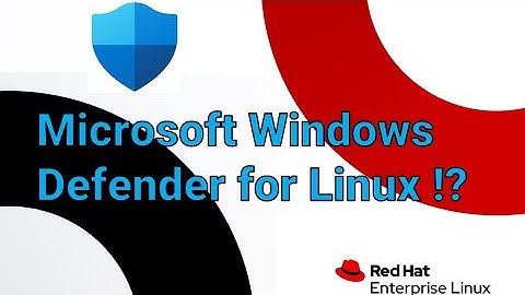 Microsoft Windows Defender on Red Hat