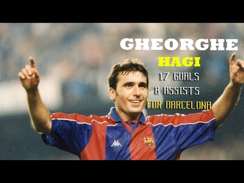 Gheorghe Hagi All 25 Goals & Assists For Barcelona HD (1994-1996)