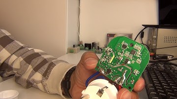 Sonoff inside electronics view S20 - esp8266ex pcb trace antenna