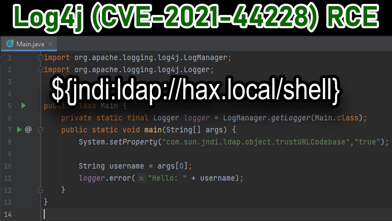 localhost คือ  Update  Log4j (CVE-2021-44228) RCE Vulnerability Explained
