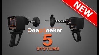 Gold and Treasure Detectors  - Deep seeker device  5 systems Made in Germany