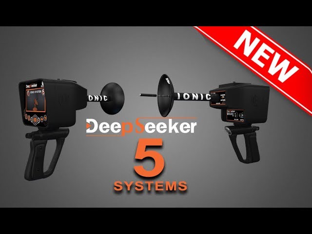 Gold and Treasure Detectors  - Deep seeker device  5 systems Made in Germany class=