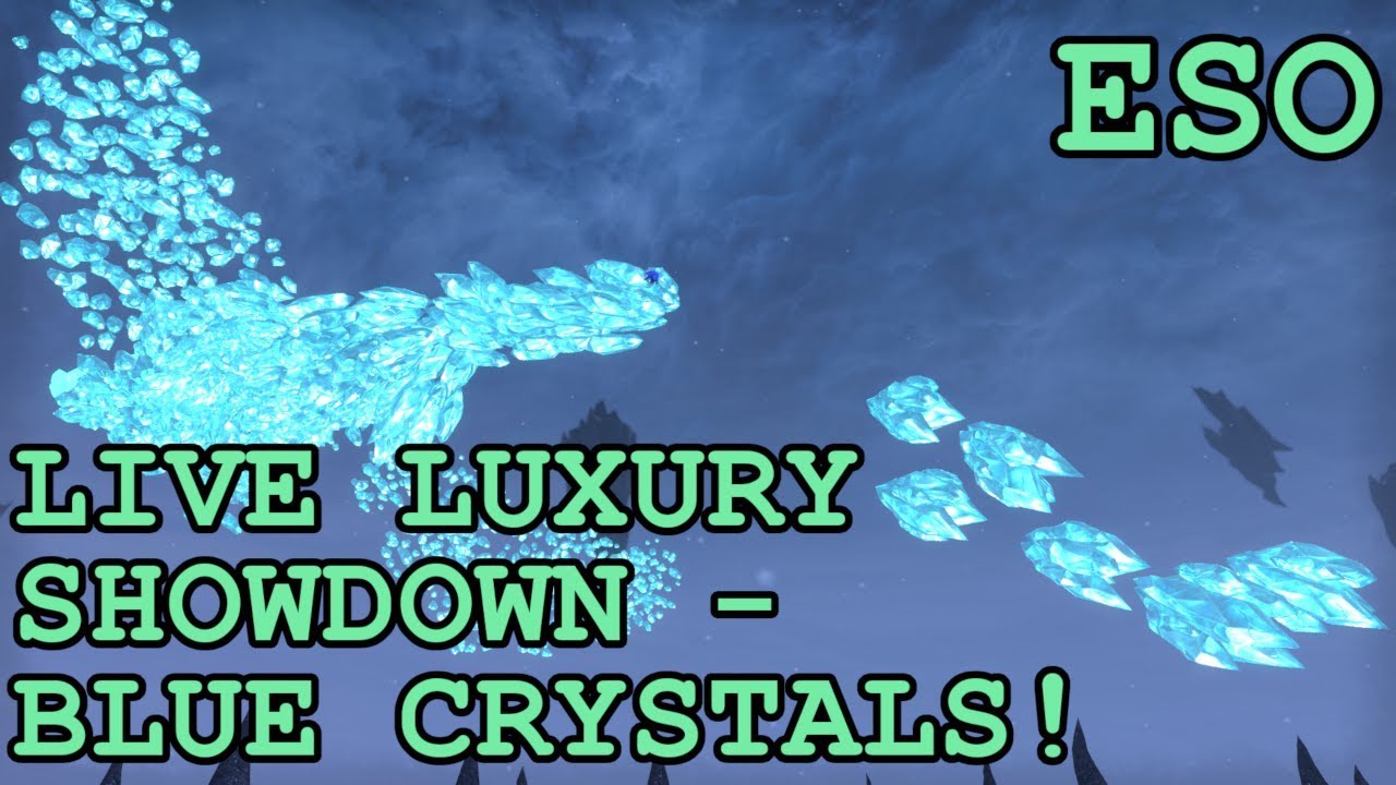 What can you make with crystals in ESO in 30 minutes? Live Luxury