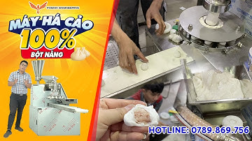 Máy Há Cảo Tự Động Việt Nam| Công Nghệ 100% Bột Há Cảo| FOENIX ENGINEERING| HOTLINE 0789.869.756