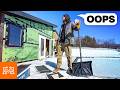 Siding a Building Alone in the Cold. What Could Go Wrong? thumbnail