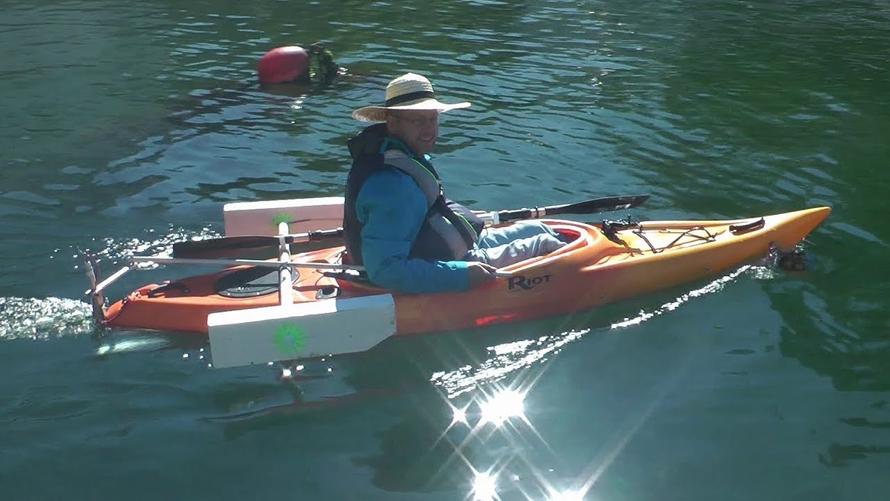 My DIY Electric Kayak - YouTube