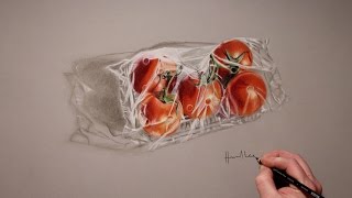 Drawing Time Lapse Packed Tomatoes By Howard Lee