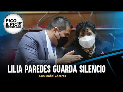 Lilia Paredes guarda silencio | Pico a Pico con Mabel Cáceres