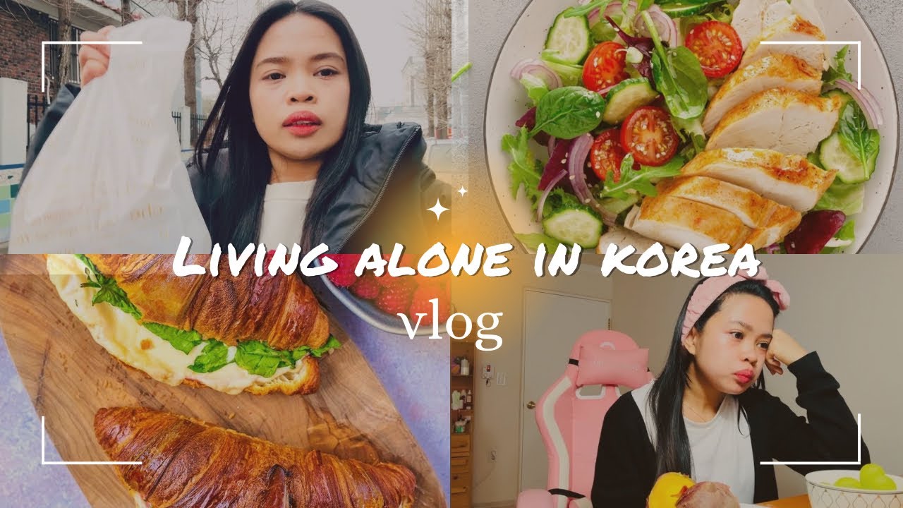 LIVING IN KOREA | A day in my life living alone in Korea | Amie in ...