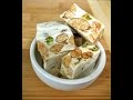 النوجا بالمكسرات بدون ميزان حرارة للحلويات لصبا محمود ناجي    