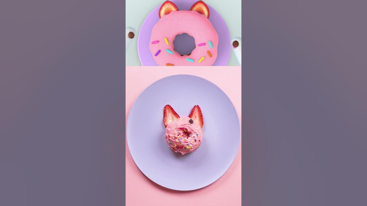 Making Sweet Treats with Cakey 🍩 Kitty-licous DIY Donut! | GABBY'S DOLLHOUSE