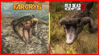 FARCRY 6 vs RDR 2 - Comparison of details! Which is best?