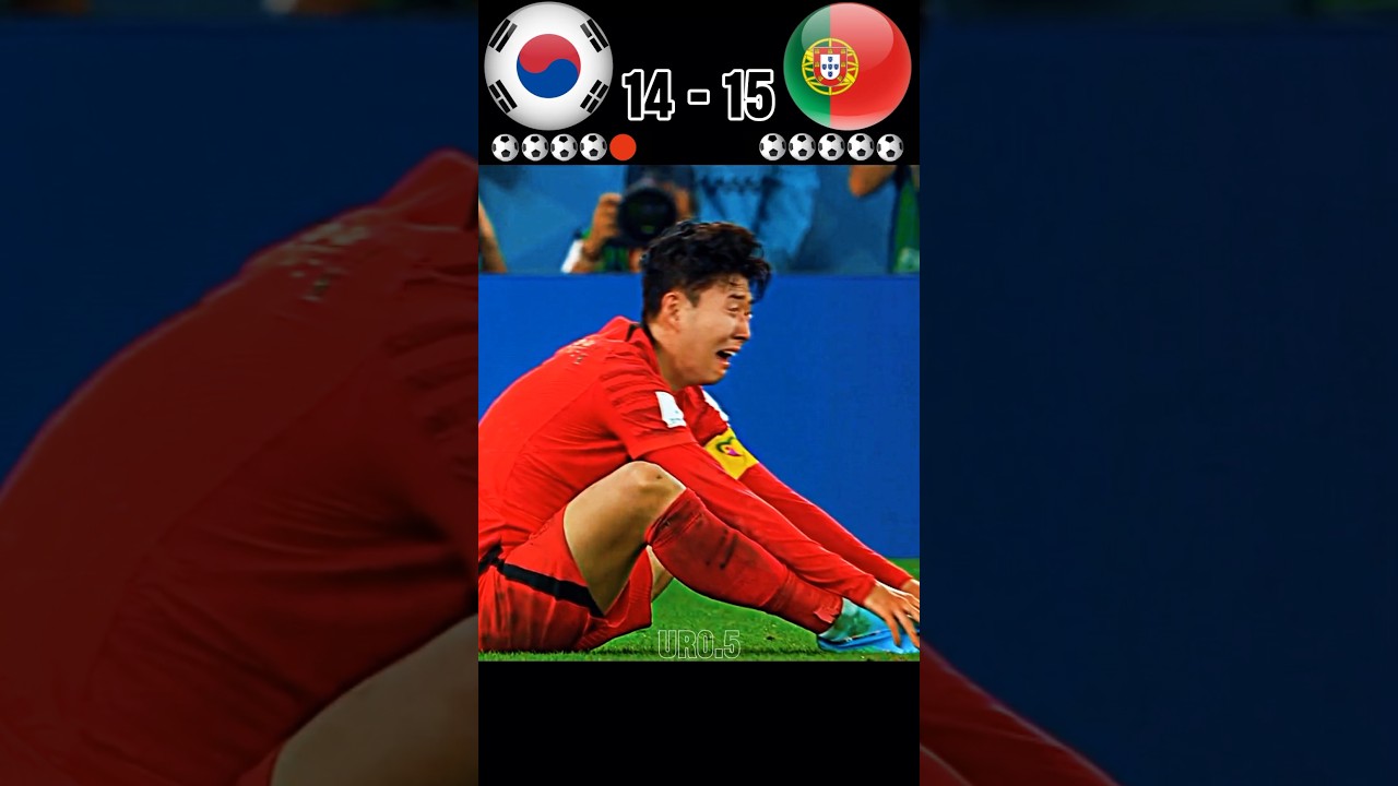 Portugal vs South Korea World Cup 2026 Quarter final Penalty Shootout Imaginary
