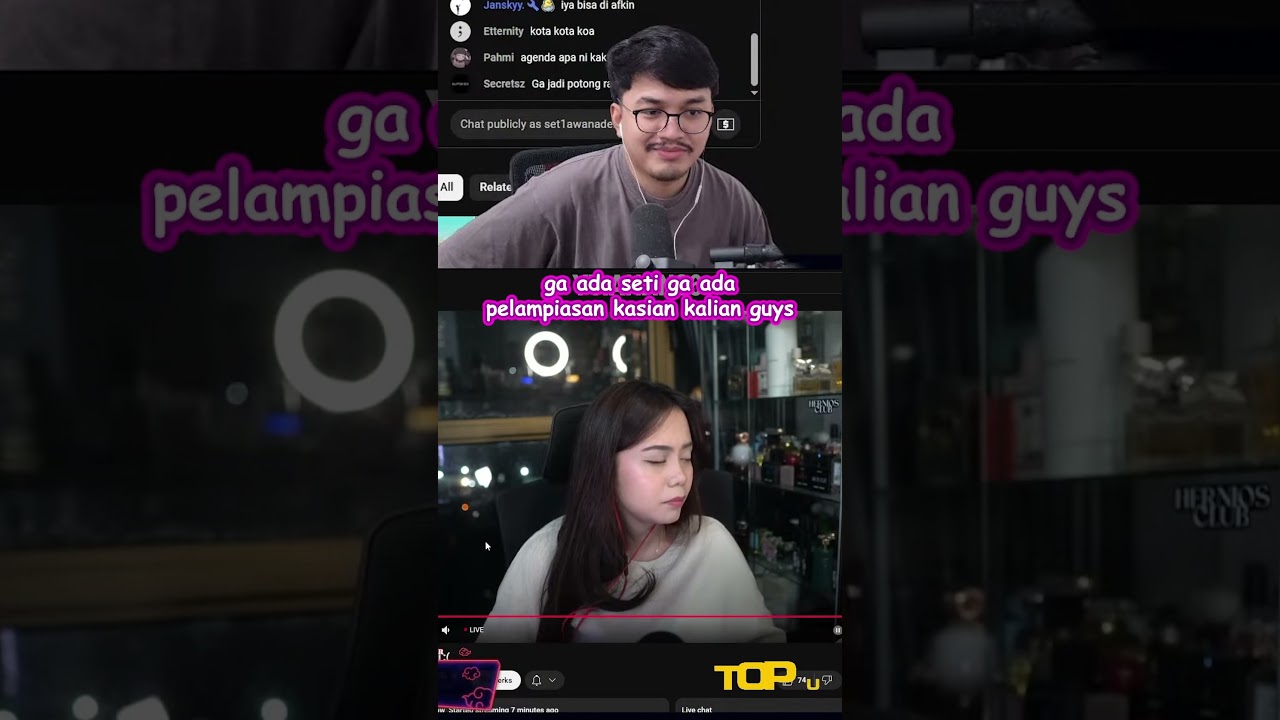 mas ade hanya pelampiasan sisil kalo lagi mens 🤣