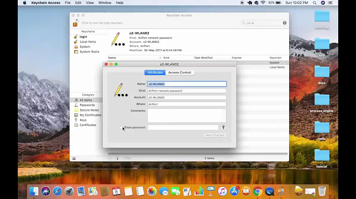 How to find a Wi-Fi password on Mac