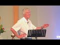 "Sehen, Flehen, Gehen" - Predigt mit Johannes Dose