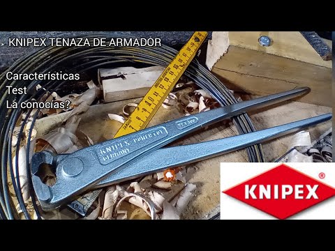 KNIPEX 9914300 testing. tenaza knipex 