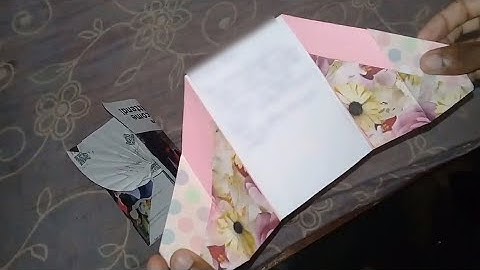 How to make a Double Gate Fold Card