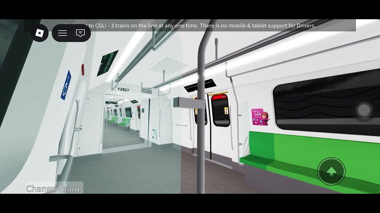 Another CGL V2 R151 train ride from Tanah Merah to Changi Airport.