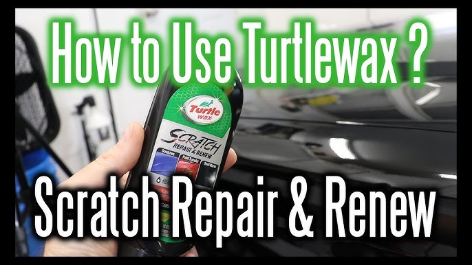 Turtle Wax Scratch Remover Repair: Remove 1000 grit sanding marks