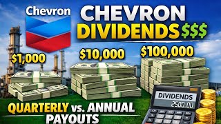 How Much Chevron Dividends Pay 1K, 10K & 100K Compared