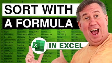Excel - Sorting Formulas: LARGE vs ROW/ROWS | Dueling Excel - Episode 1025