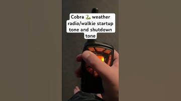 Cobra weather radio/ walkie #shorts #viral #funny