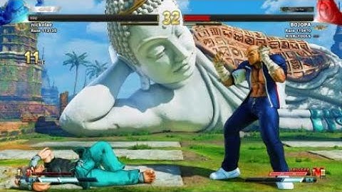 SAGAT V TRIGGER 1 to EX TIGER UPPERCUT STREET FIGHTER V #SFV #SAGAT