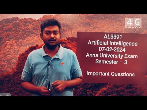 Artificial Intelligence AL3391 Important Questions February 2024 Anna ...