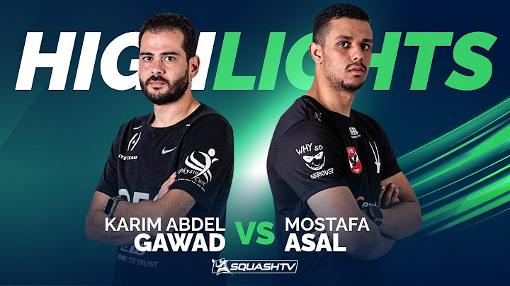 🇪🇬 Gawad v Asal 🇪🇬 | PSA Squash Tour Finals 2024/25 | SF HIGHLIGHTS
