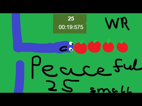 Google Snake World Record [2:51.829 Seconds] (Classic, Dice, Slow, 100) 