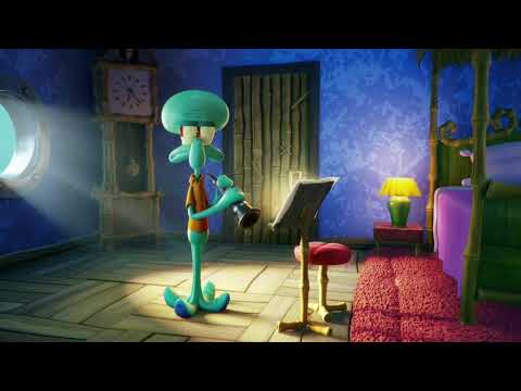 סצנת בוקר טוב של בוב ספוג ופטריק באיכות HD 4K 