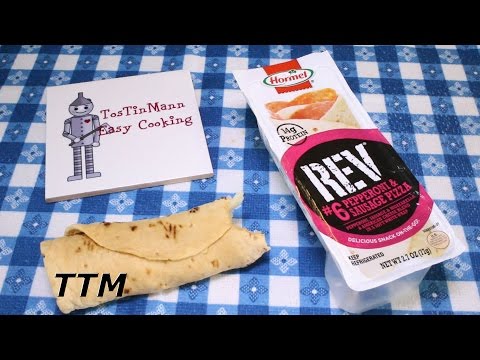 Hormel Rev Wrap Review and Taste Test~Pepperoni and Sausage Pizza Wraps
