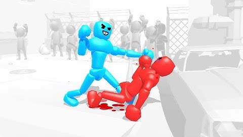 Stickman Ragdoll Fighter - All Levels Gameplay Android, iOS