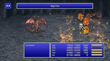 FINAL FANTASY IV Pixel Remaster Dark Bahamut and the Ragnarok