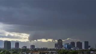 November 21, 2019 - Phoenix, Arizona Supercell Time Lapse