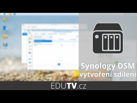 Jak vytvořit sdílenou složku v Synology DSM | EduTV