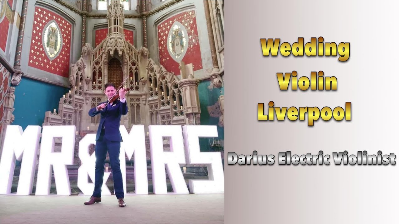 Wedding Violin Liverpool Darius Electric Violinist YouTube