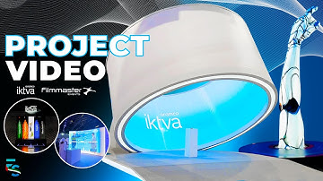 Project Video | LED Ribbon | DNA Xs | Projection Mapping | Robotics | IKTVA Aramco – Fractal Systems