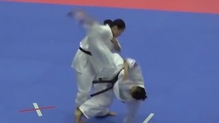 14極真祭 田崎佑麻 広島県支部 Vs太田菜月 総本部 全日本女子無差別 18名 準々決勝 Youtube