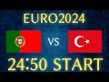 【EURO2024】ポルトガルvsトルコ/雑談生配信