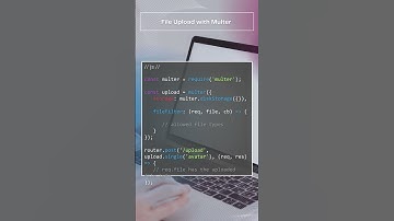 Node js - How to handle file uploads in Node js #nodejs #express #multer #file-upload