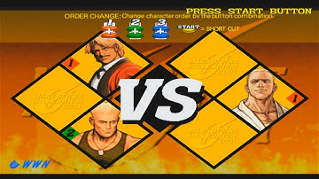 Capcom VS SNK 2 Rugal and Guile arcade mode