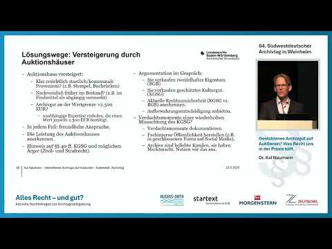 84. Südwestdeutscher Archivtag in Weinheim 2025