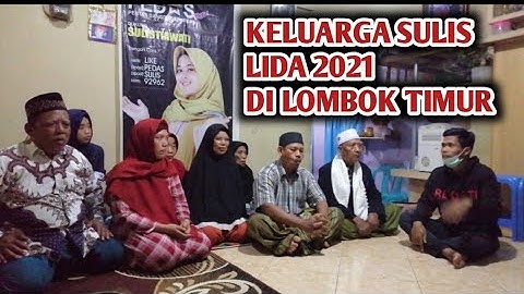 KELUARGA SULIS NTB LIDA 2021[] PERWAKILAN NTB