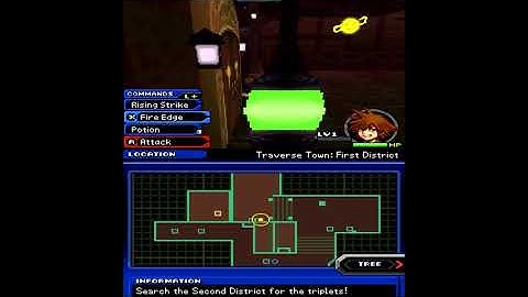 Kingdom Hearts Re:coded (DS) Part 4 Traverse Town - First District and Second District