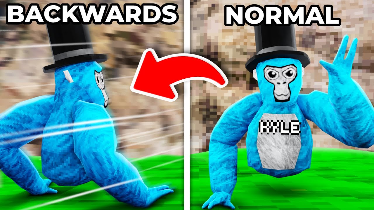 I Played Gorilla Tag Backwards…